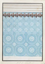 Project for the Painted Decoration of a Wall, with Alternate Suggestions
